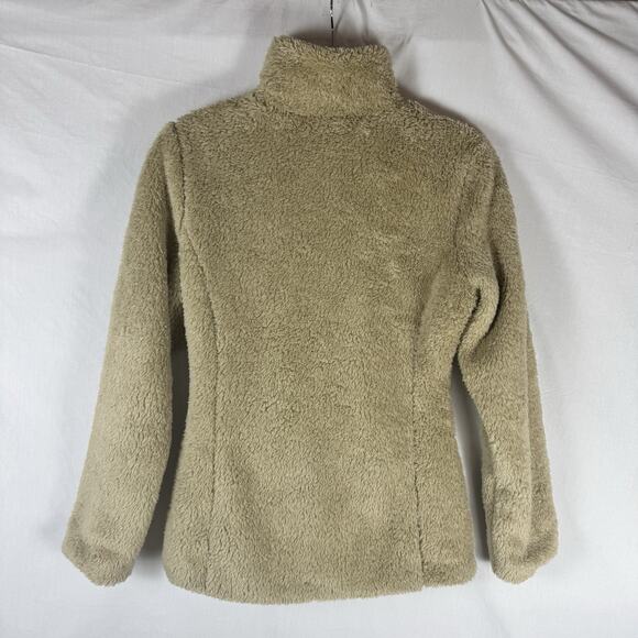 Patagonia Los Gatos Fleece Jacket XS Beige/Khaki High Pile Full Zip Outdoor - Picture 10 of 12
